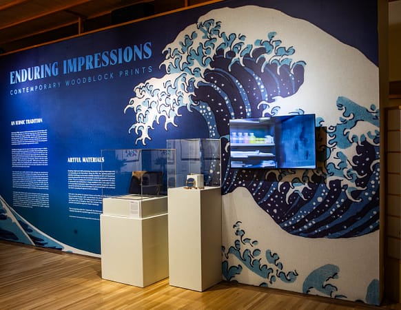 an art exhibition